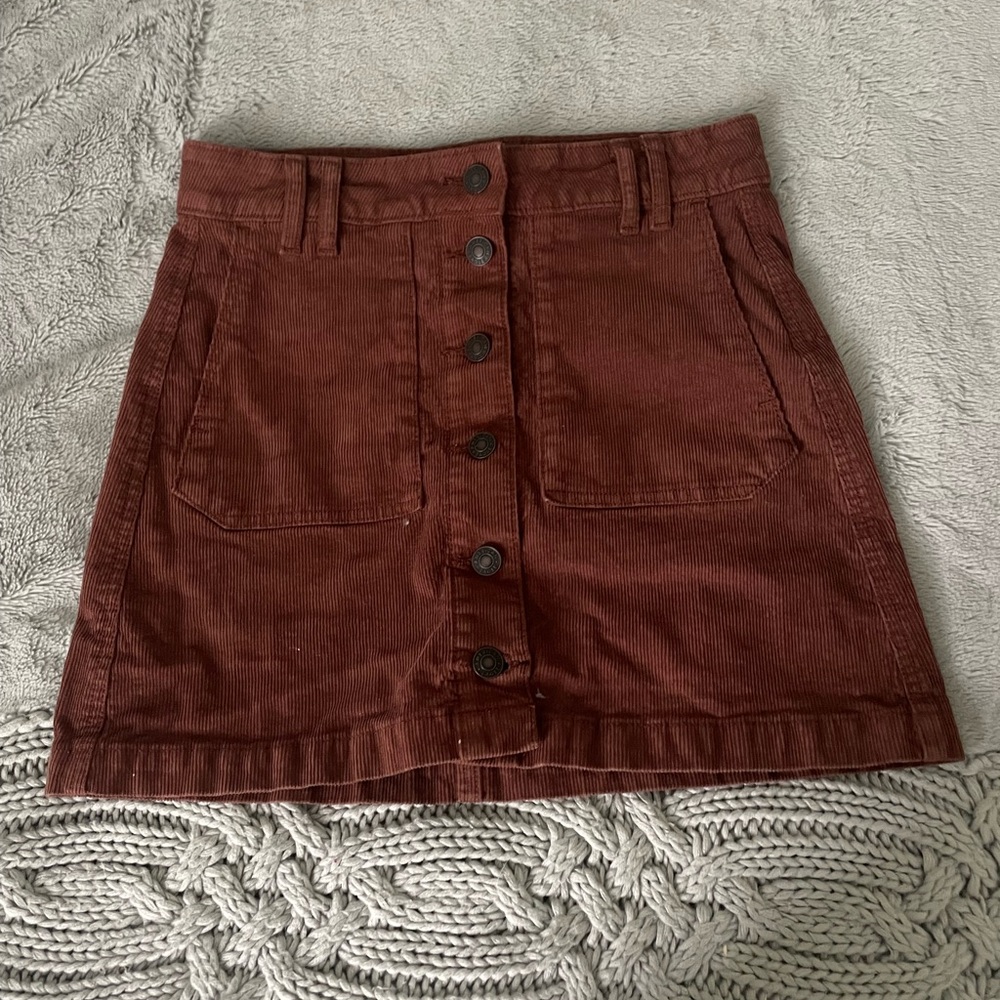 American Eagle Corduroy Skirt Size 00
